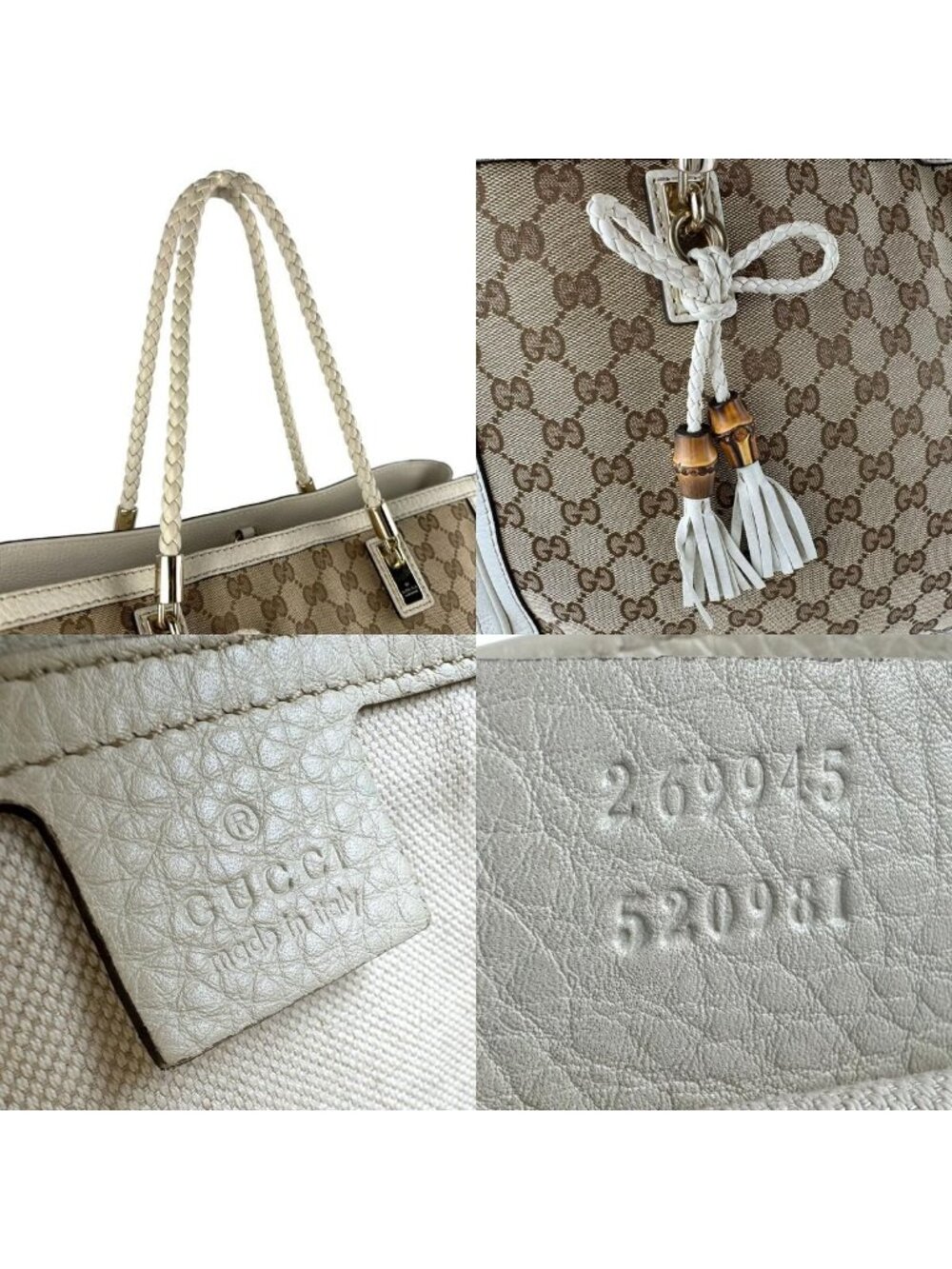Gucci Handbag Ivory - Picture 10 of 10
